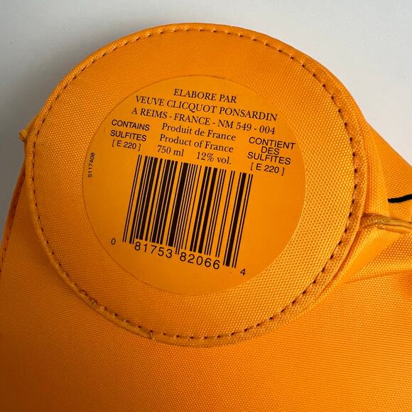 NWT Veuve Clicquot To Go Insulated Champagne Coller Bottle Bag - Picture 10 of 11